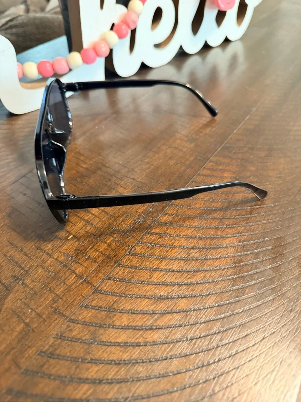 Black Aviator Sunglasses for women  - Classic UV Protection
